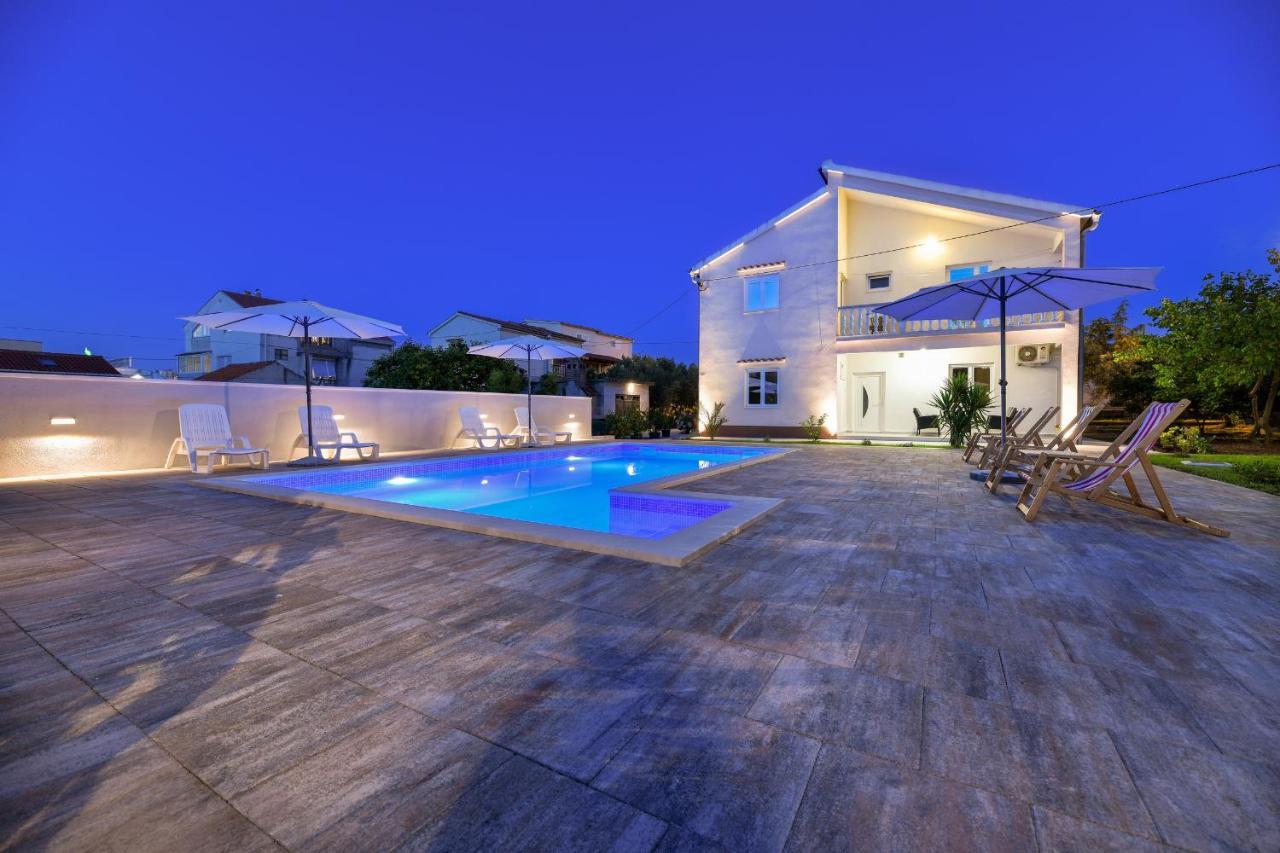 Pool House Luka Apartment Задар Екстериор снимка