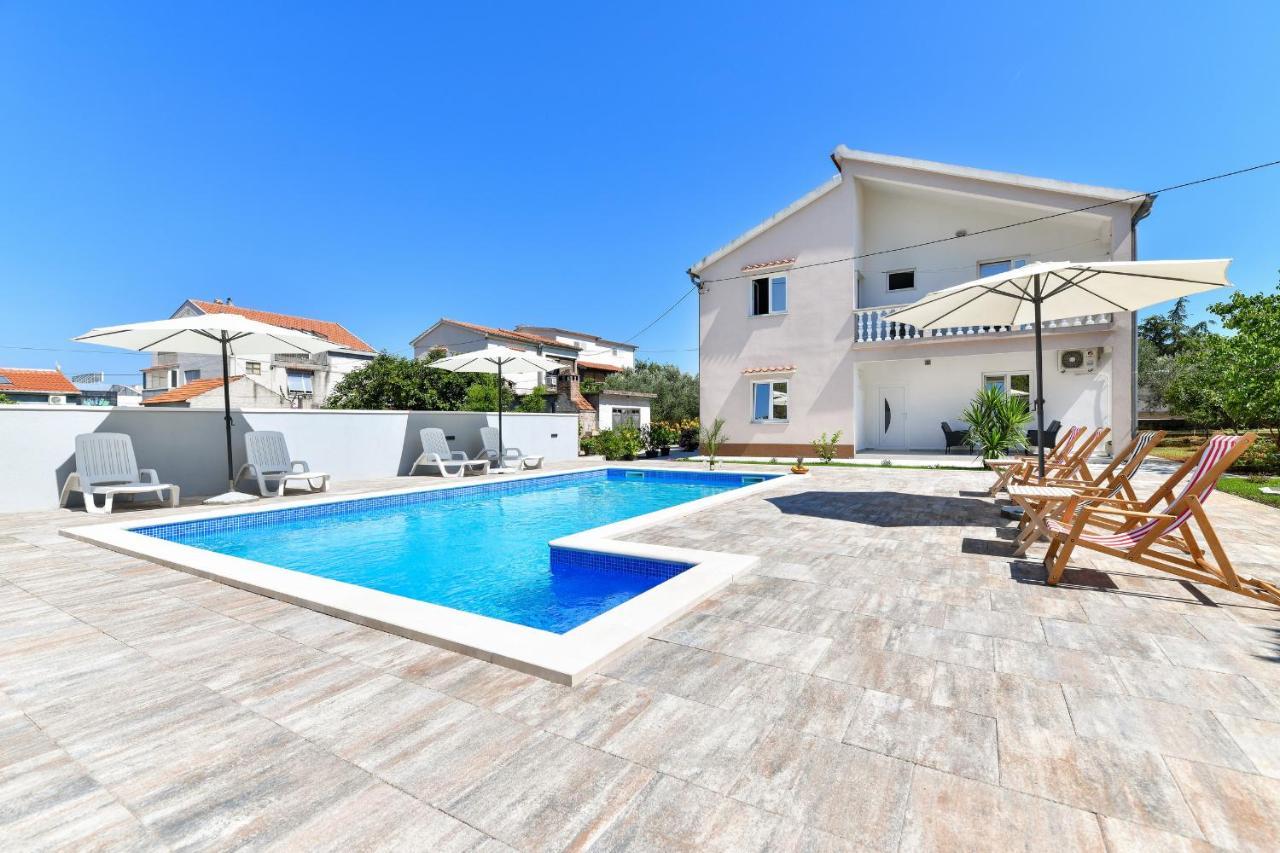 Pool House Luka Apartment Задар Екстериор снимка