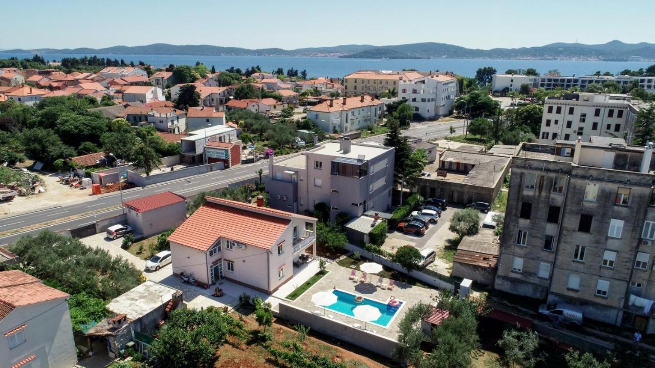Pool House Luka Apartment Задар Екстериор снимка