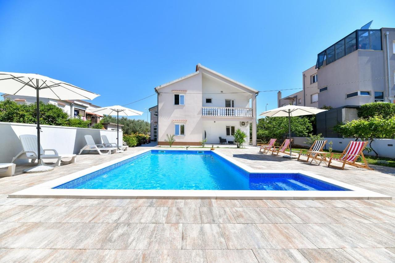 Pool House Luka Apartment Задар Екстериор снимка